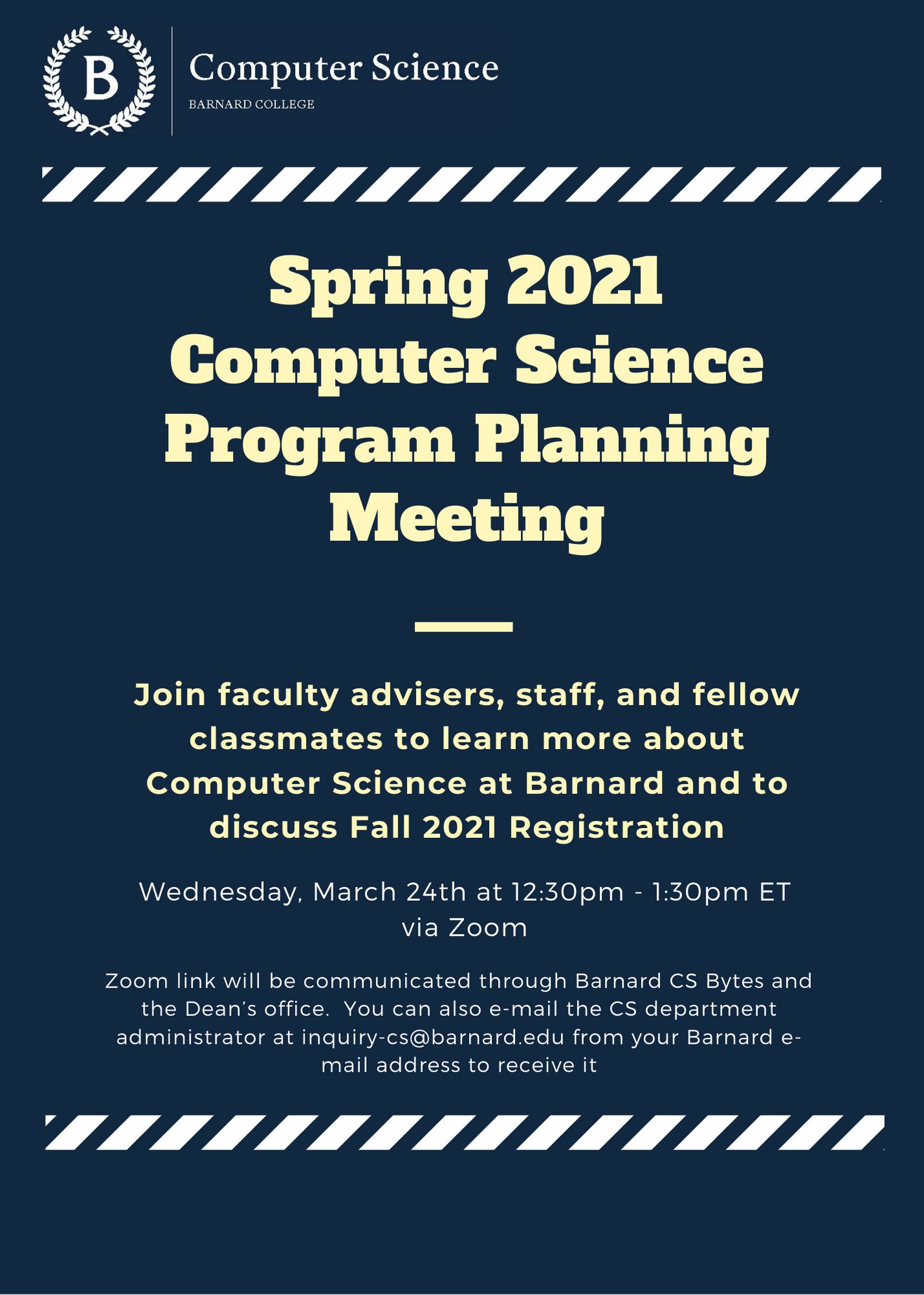 Spring 2021 Program Planning Meeting