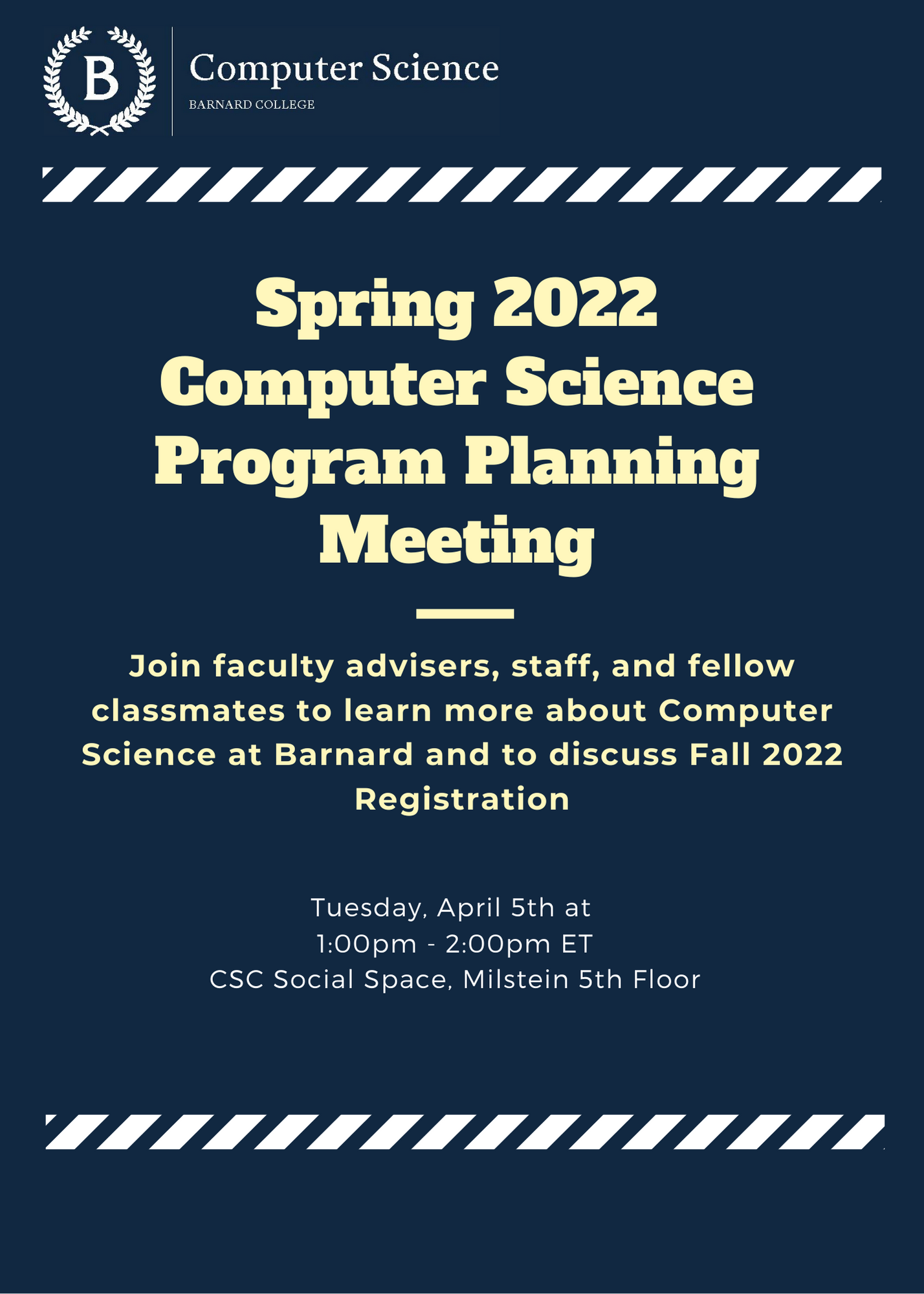 Spring 2022 Program Planning