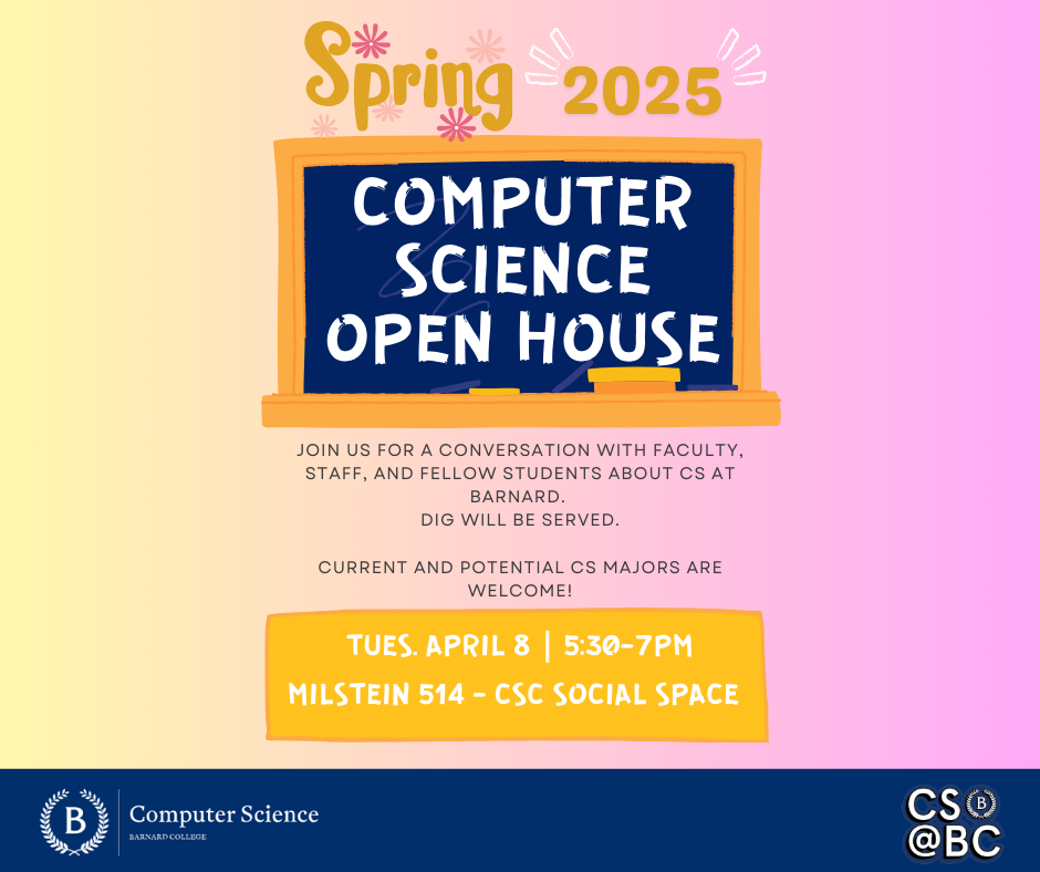 CS Open House S2025