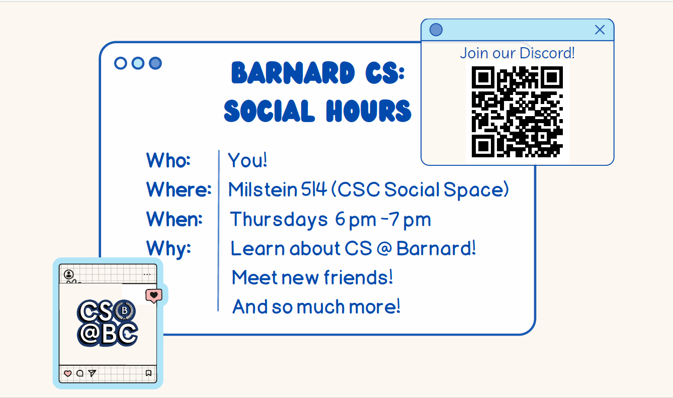 CS Social Hour 2025