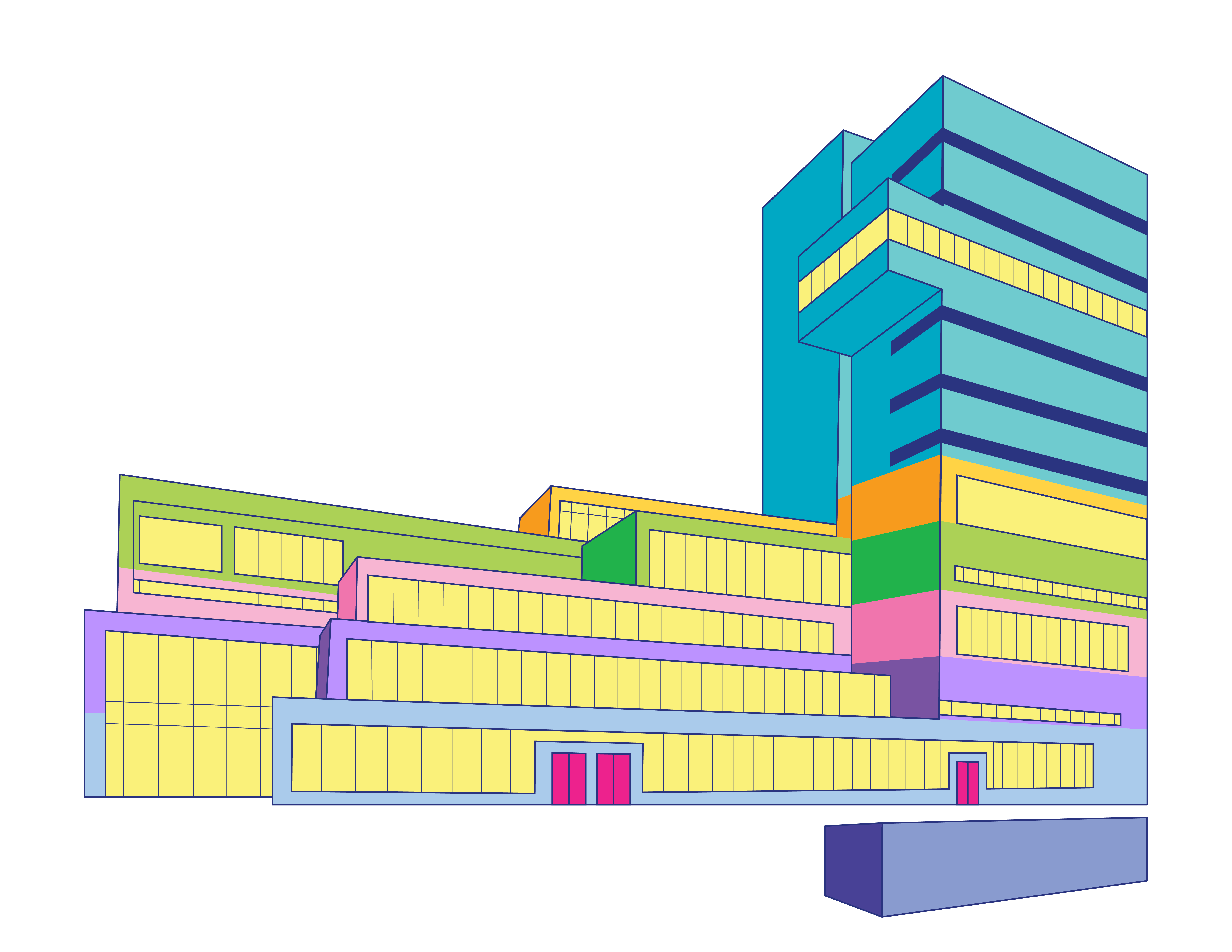 Milstein building different floors